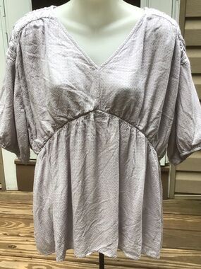 Lilac Heyson Lilac Col9r Top Size 1XL